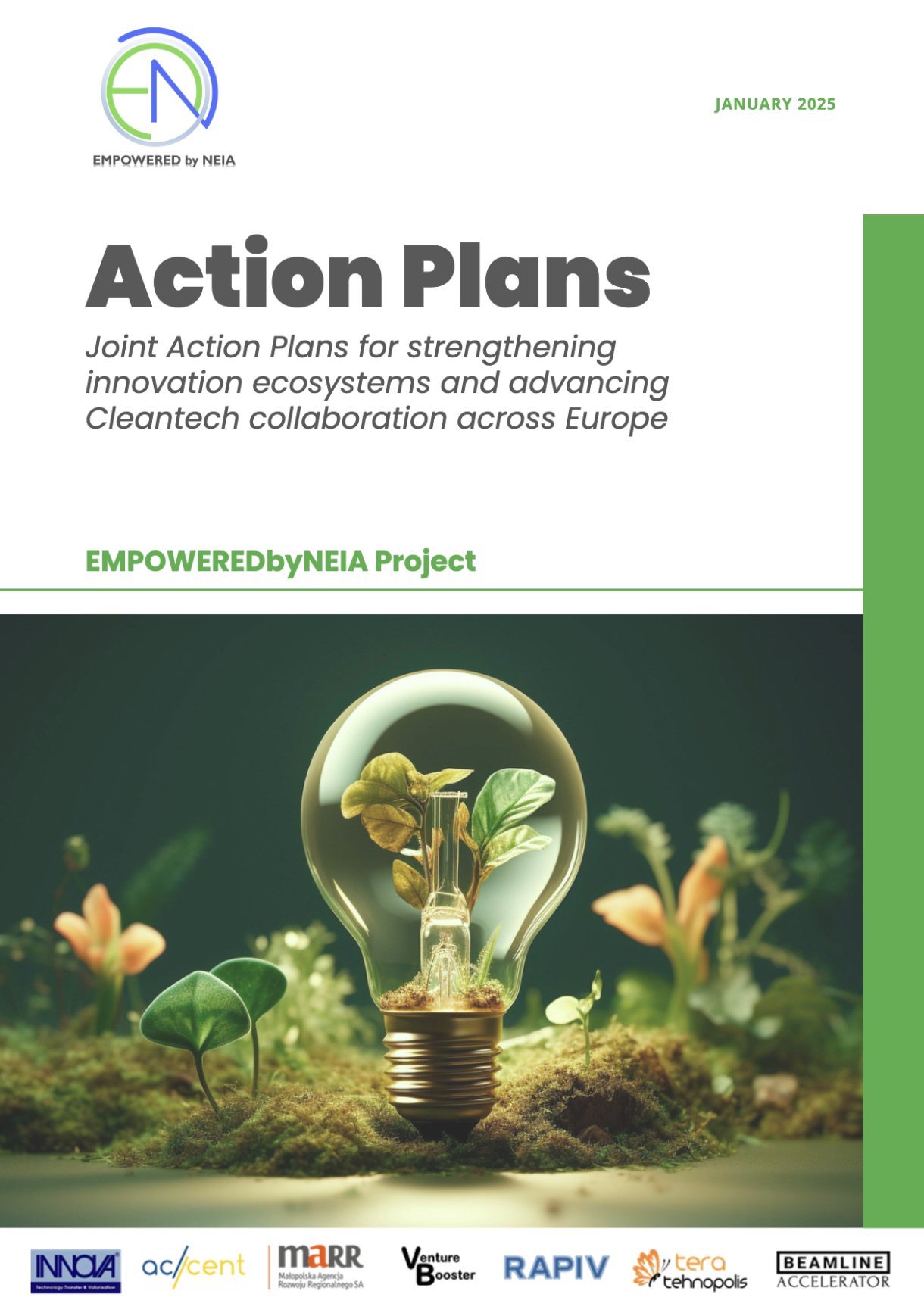 Joint Action Plans for strengthening innovation ecosystems and advancing Cleantech collaboration across Europe